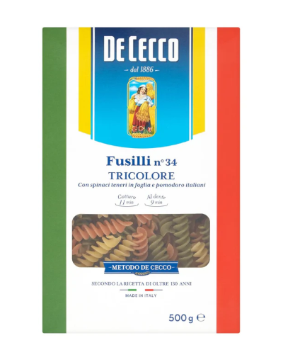 TRICOLOR FUSILLI 