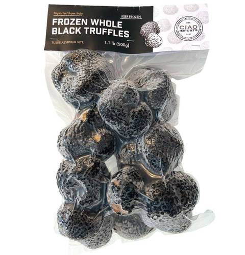 FROZEN BLACK SUMMER TRUFFLE (TUBER AESTIVUM)