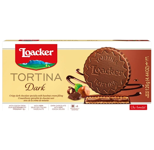DARK CHOCOLATE TORTINA (6 PIECES) 