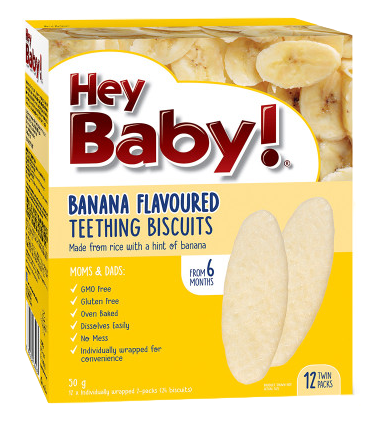 BANANA TEETHING BISCUIT 