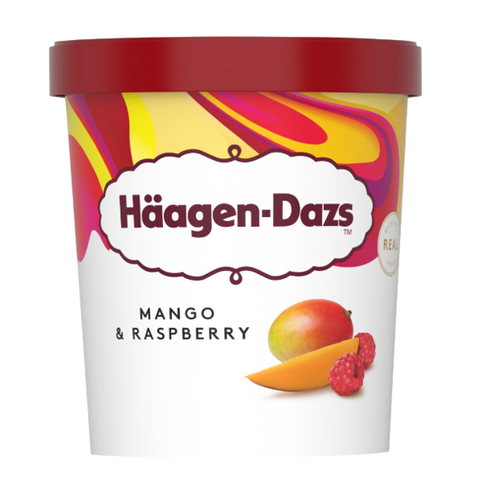 MANGO RASPBERRY ICE CREAM (460ML) 