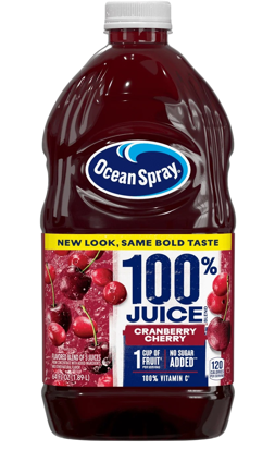 CRANBERRY CHERRY JUICE (NO ADDED SUGAR) (1.8L) 
