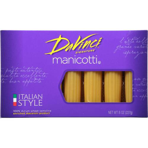 MANICOTTI PASTA 