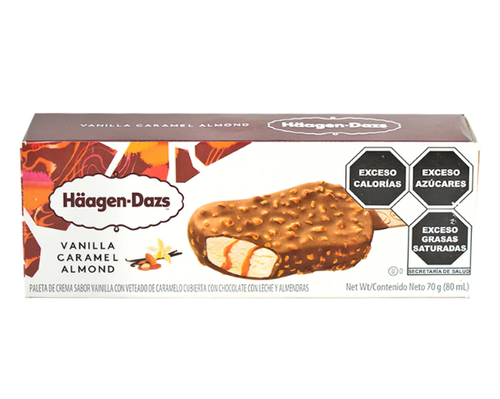 VANILLA CARAMEL ALMOND ICE CREAM BAR 