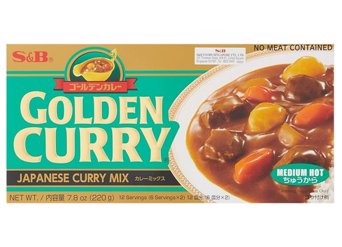 GOLDEN CURRY (MEDIUM) (220G) 