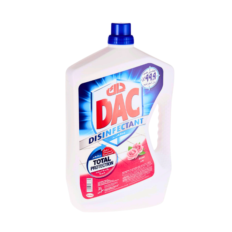 داك سائل منظف ومطهر متعدد الأغراض – برائحة الورد – 3 لتر | شركة داك