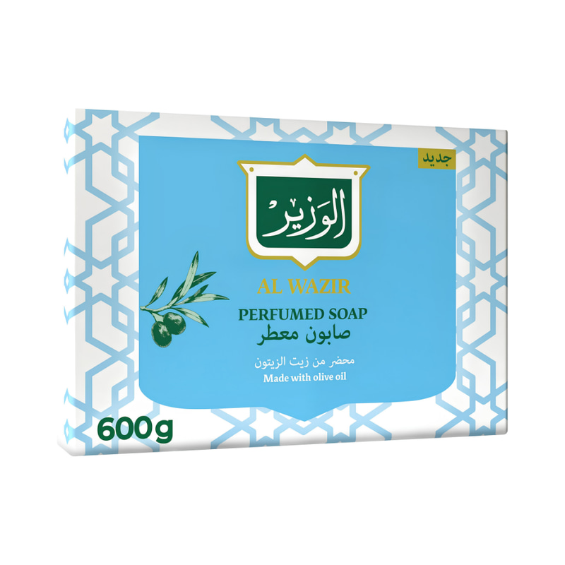 الوزير صابون غسيل معطر بزيت الزيتون – 600 جم | شركة الوزير