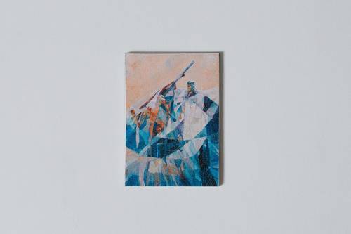 فؤاد مغربل - عمل فني على مغناطيس 