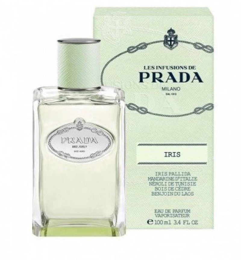 عطر برادا انفيوجن ايريس الاخضر او دو بارفيوم 100 مل