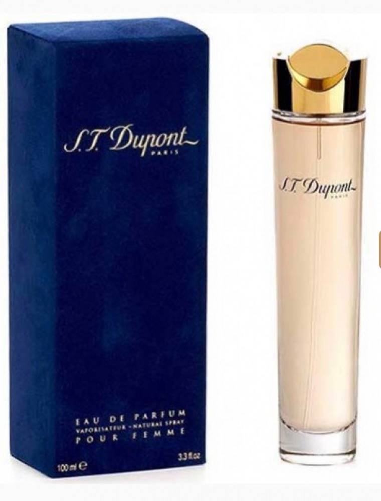 عطر اس تي ديبونت الازرق المخمل او دو بارفيوم النسائي 100مل