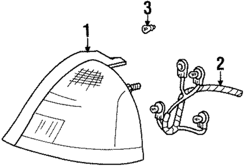 اسطب خلفي يمين فكتوريا 2003-2012  