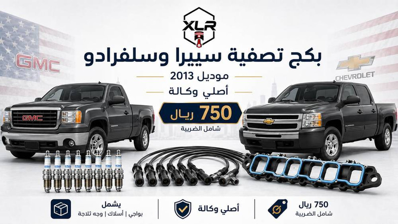 بكج تصفية سييرا وسلفرادو 2007 - 2013 أصلي وكالة