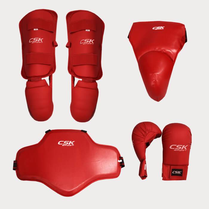 KARATE PROTECTOR SET #GX9489B/GX9489R