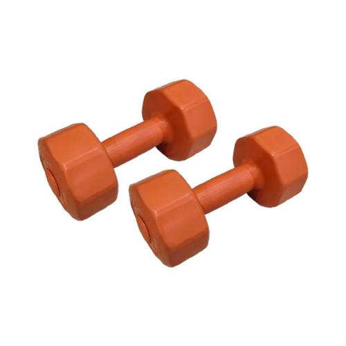 SPORTEX CEMENT DUMBBELL(prs)1KG#PVC3463-2