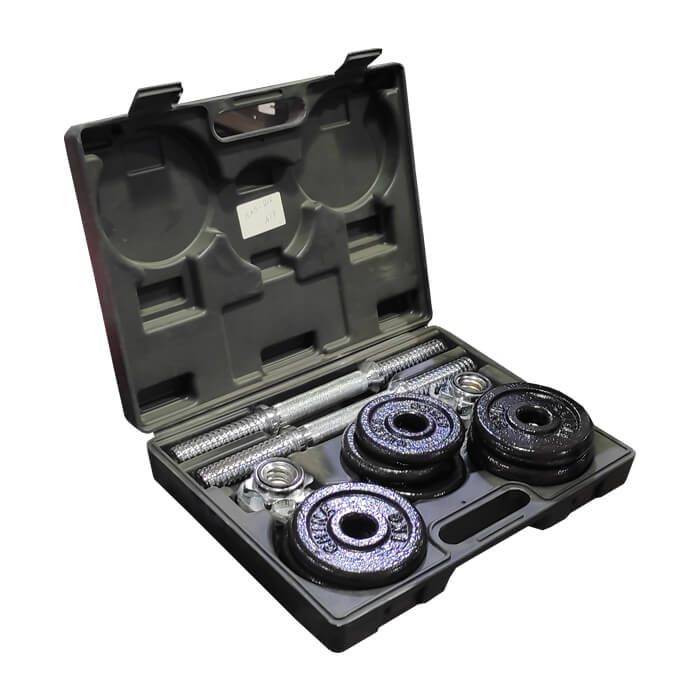 DUMBELL SET IN ABS CASE 20KG