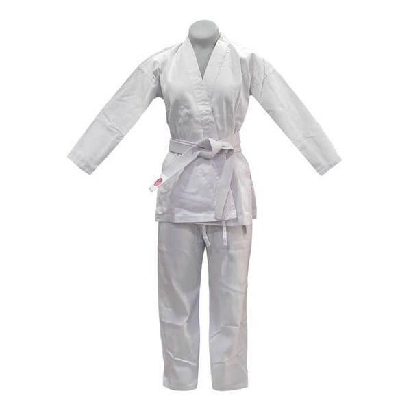 SF SPORT KARATE WHITE LIGHT UNIFORM W/BELT