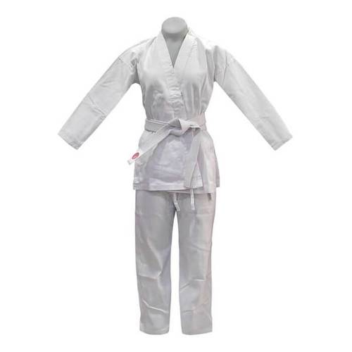 SF SPORT KARATE WHITE LIGHT UNIFORM W/BELT
