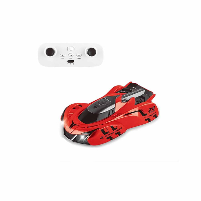 سيارة تحكم عن بعد تسير على الجدران  