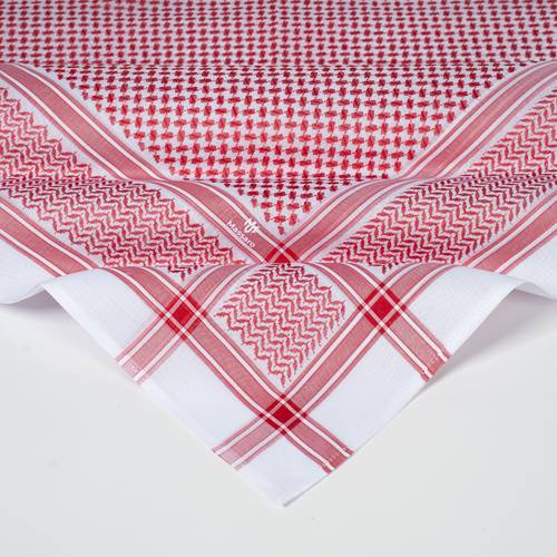 شماغ احمر فاتح كلاسيك مسارو الجديد