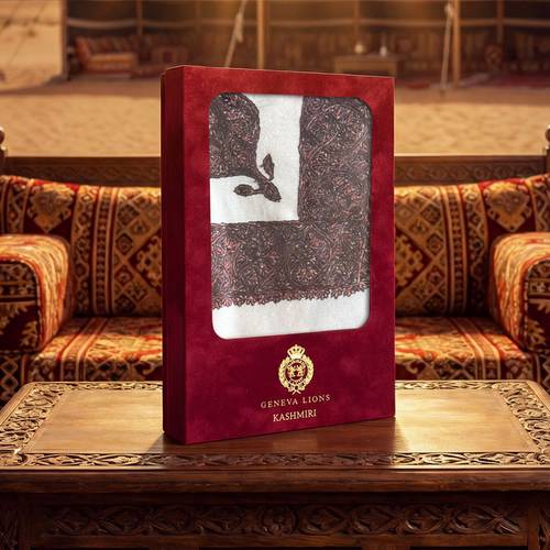 شال كشميري سوبر تورمه ماركة جينيفا ليونس