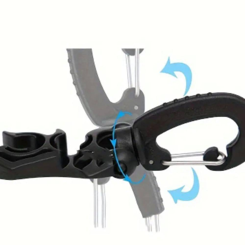 Double Hose Holder with Clip