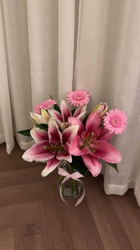 باقة ورد طبيعي