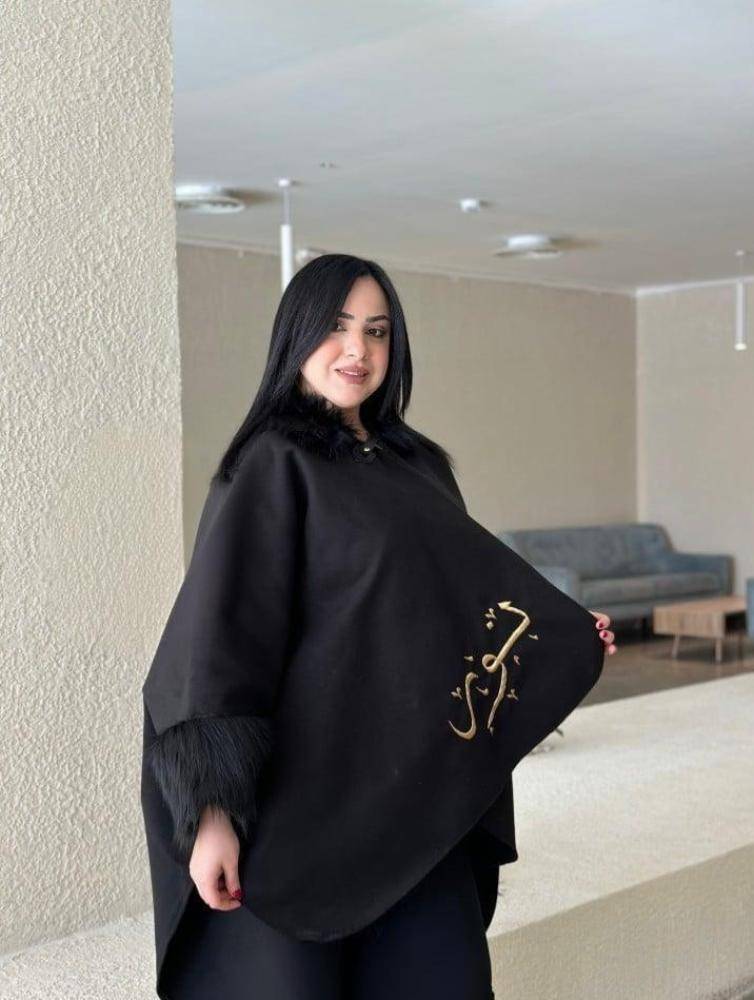 شال شتوي بالاسم بألوان مختلفه
