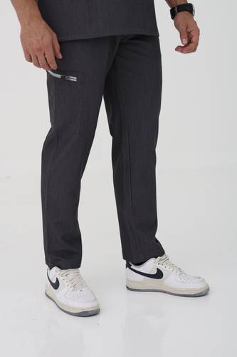 Coolmedz | Palma| Scrub Bottom In Charcoal Heather