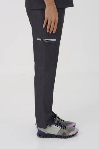 Coolmedz | Rafina| Scrub Bottom In Charcoal Heather