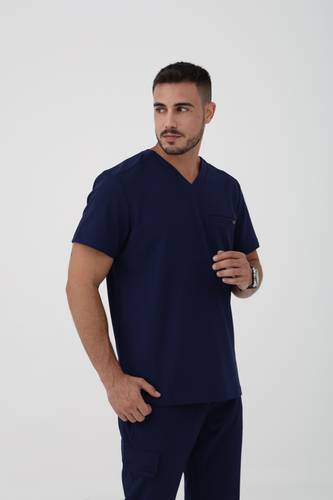 Healing Hands | Quest | HH758 | Ari scrub Top | Navy