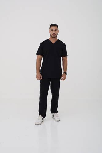 Coolmedz | Terramo | Scrub Bottom In Black 