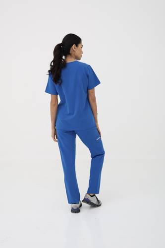 Coolmedz | Marion | Scrub Top in Ocean Blue 