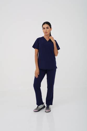 Coolmedz | Brooklyn | Scrub Top In Navy 