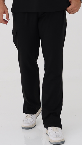 Healing Hands | Quest | HH154 | Drawstring scrub pant | Black
