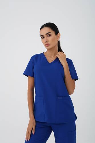 Cherokee | WW Ultra | V-Neck Top | CK953A | Galaxy Blue