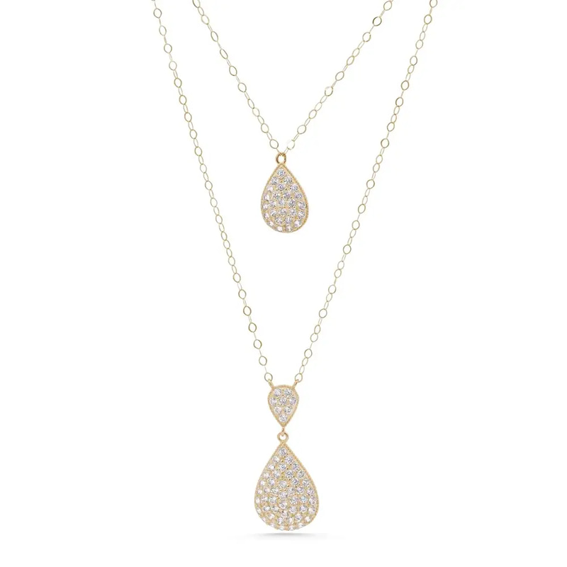 18K Gold Necklace - Approx. 1.04 Grams