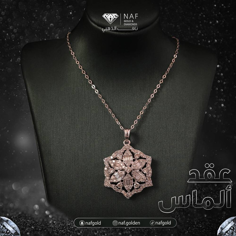 عقد الماس الوزن 5.45