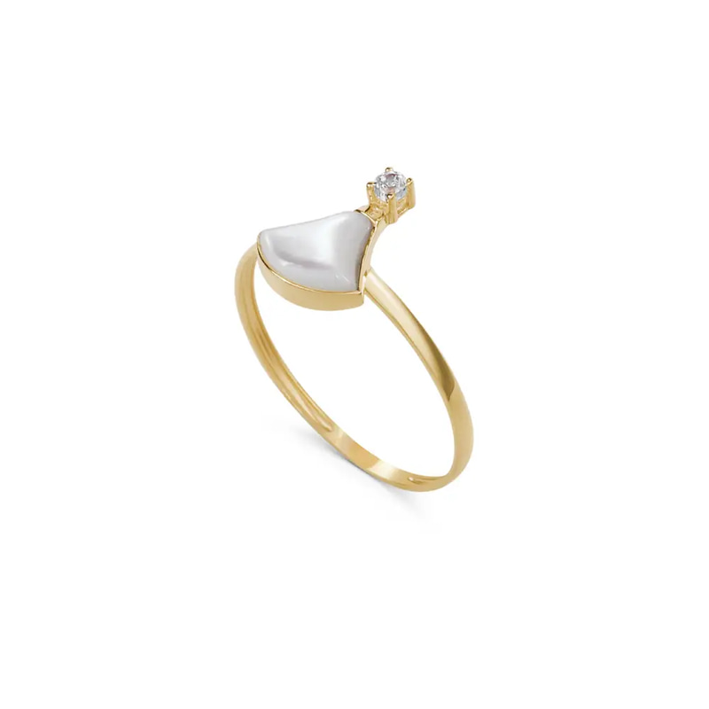 18K Gold Ring, Approximately 0.78 Grams
