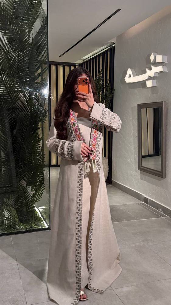 جلابية أَثَر الحِكاية  قطعتين