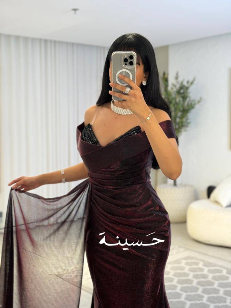 فستان سهرة ماسك قصة مميزة