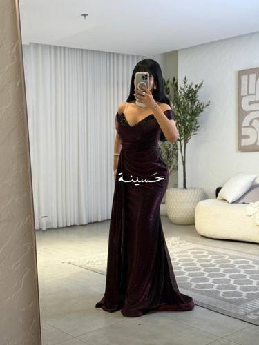 فستان سهرة ماسك قصة مميزة