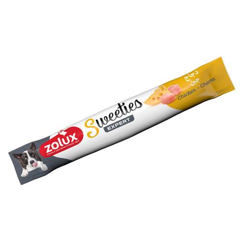 Zolux Sweeties Creamy Treats Chicken & Cheese for Dogs 14g