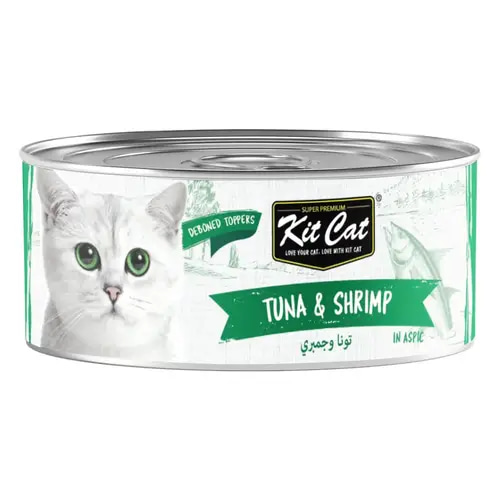 Kit Cat Deboned Multipack Tuna & Shrimp Toppers 6x50g