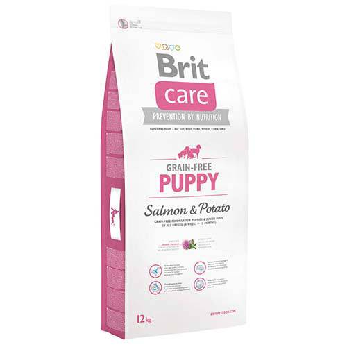 Brit Care Dry Food Grain-Free Puppy Salmon & Potato 12Kg