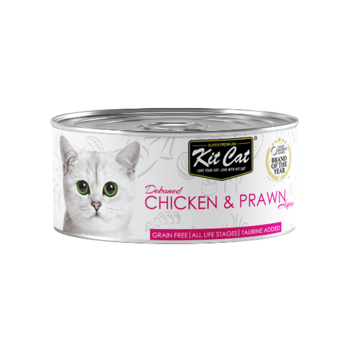 Kit Cat Deboned Chicken & Prawn Toppers 80g