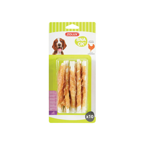 Zolux Snack x10 Chicken Chewing Sticks 85g #388191
