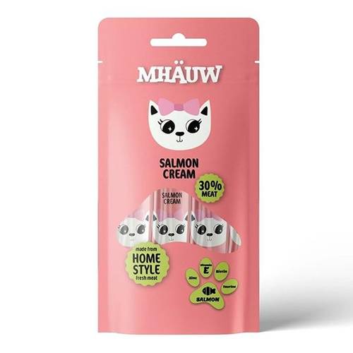 Mhauw Salmon Liquid Cat Treat 15gr 4-pack
