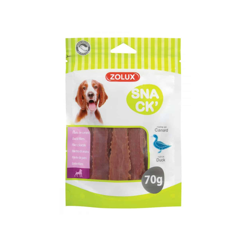 Zolux Snack DUCK FILLET for Dogs 70g