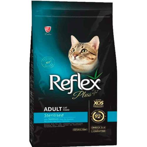 Reflex Plus Sterilized Cat Food with Salmon 8 Kg 