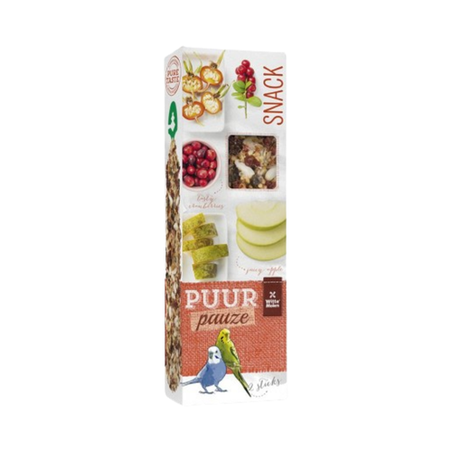 WM PUUR Seed Sticks for Budgerigars with Cereals & Fruits 60g